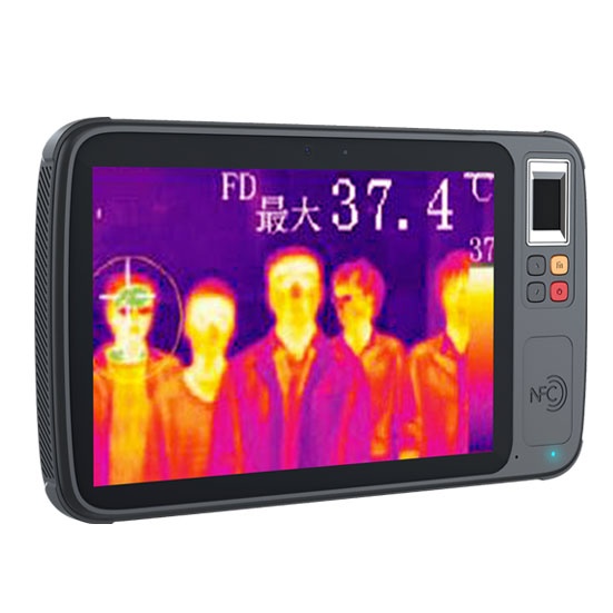 Thermal IR imaging temperature measurement system